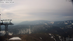 Sněžka - lanovka z Pece pod Sněžkou