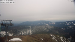 Sněžka - lanovka z Pece pod Sněžkou