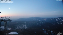 Sněžka - lanovka z Pece pod Sněžkou