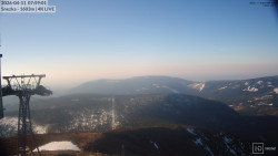 Sněžka - lanovka z Pece pod Sněžkou