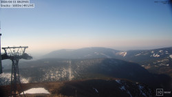 Sněžka - lanovka z Pece pod Sněžkou