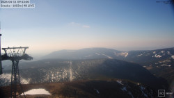 Sněžka - lanovka z Pece pod Sněžkou