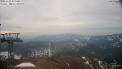 Sněžka - lanovka z Pece pod Sněžkou