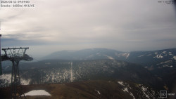 Sněžka - lanovka z Pece pod Sněžkou