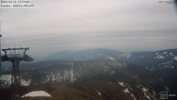 Sněžka - lanovka z Pece pod Sněžkou