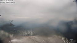 Sněžka - lanovka z Pece pod Sněžkou