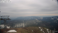 Sněžka - lanovka z Pece pod Sněžkou