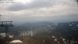 Sněžka - lanovka z Pece pod Sněžkou