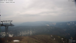 Sněžka - lanovka z Pece pod Sněžkou