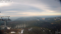 Sněžka - lanovka z Pece pod Sněžkou