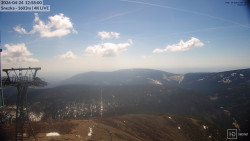 Sněžka - lanovka z Pece pod Sněžkou