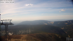 Sněžka - lanovka z Pece pod Sněžkou