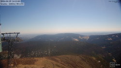 Sněžka - lanovka z Pece pod Sněžkou