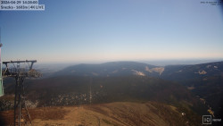 Sněžka - lanovka z Pece pod Sněžkou