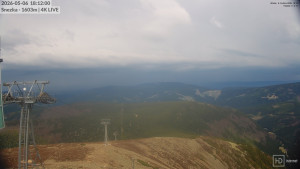 Sněžka - Sněžka - lanovka z Pece pod Sněžkou - 6.5.2026 v 18:15 Sněžka - Sněžka - lanovka z Pece pod Sněžkou - 6.5.2026 v 18:15