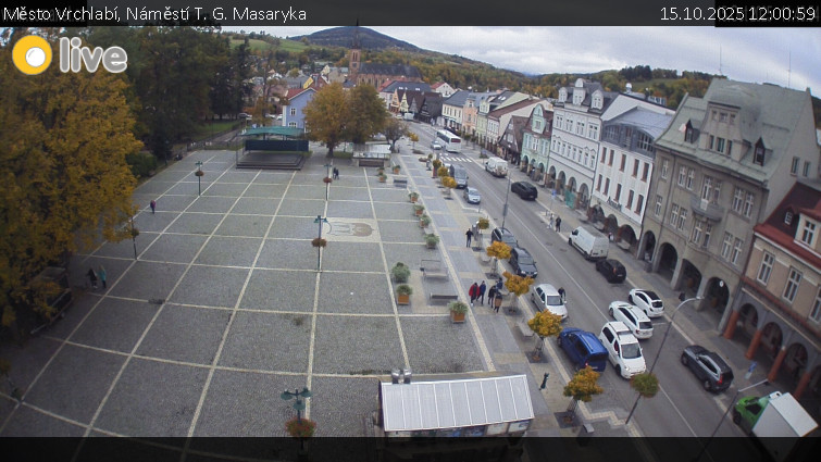 Město Vrchlabí - Náměstí T. G. Masaryka - 15.10.2025 v 12:00 Město Vrchlabí - Náměstí T. G. Masaryka - 15.10.2025 v 12:00