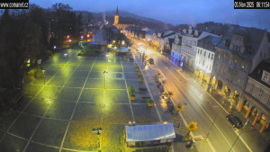 Město Vrchlabí - Náměstí T. G. Masaryka - 3.11.2025 v 06:31 Město Vrchlabí - Náměstí T. G. Masaryka - 3.11.2025 v 06:31