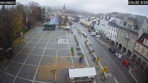 Město Vrchlabí - Náměstí T. G. Masaryka - 3.11.2025 v 08:31 Město Vrchlabí - Náměstí T. G. Masaryka - 3.11.2025 v 08:31