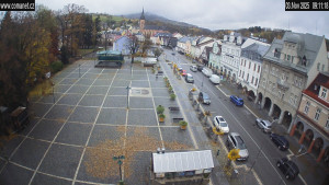 Město Vrchlabí - Náměstí T. G. Masaryka - 3.11.2025 v 09:31 Město Vrchlabí - Náměstí T. G. Masaryka - 3.11.2025 v 09:31