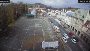 Město Vrchlabí - Náměstí T. G. Masaryka - 3.11.2025 v 12:01 Město Vrchlabí - Náměstí T. G. Masaryka - 3.11.2025 v 12:01
