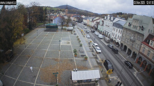 Město Vrchlabí - Náměstí T. G. Masaryka - 3.11.2025 v 13:01 Město Vrchlabí - Náměstí T. G. Masaryka - 3.11.2025 v 13:01