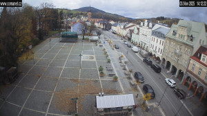 Město Vrchlabí - Náměstí T. G. Masaryka - 3.11.2025 v 14:31 Město Vrchlabí - Náměstí T. G. Masaryka - 3.11.2025 v 14:31
