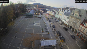 Město Vrchlabí - Náměstí T. G. Masaryka - 3.11.2025 v 16:45 Město Vrchlabí - Náměstí T. G. Masaryka - 3.11.2025 v 16:45