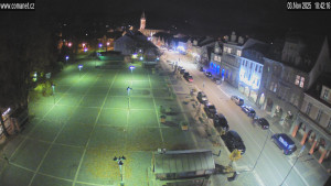 Město Vrchlabí - Náměstí T. G. Masaryka - 3.11.2025 v 19:01 Město Vrchlabí - Náměstí T. G. Masaryka - 3.11.2025 v 19:01