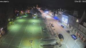 Město Vrchlabí - Náměstí T. G. Masaryka - 3.11.2025 v 22:01 Město Vrchlabí - Náměstí T. G. Masaryka - 3.11.2025 v 22:01