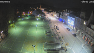 Město Vrchlabí - Náměstí T. G. Masaryka - 3.11.2025 v 22:31 Město Vrchlabí - Náměstí T. G. Masaryka - 3.11.2025 v 22:31