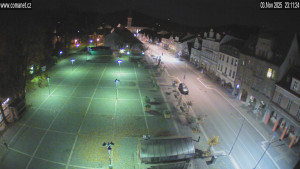 Město Vrchlabí - Náměstí T. G. Masaryka - 3.11.2025 v 23:31 Město Vrchlabí - Náměstí T. G. Masaryka - 3.11.2025 v 23:31
