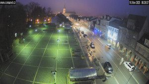 Město Vrchlabí - Náměstí T. G. Masaryka - 16.11.2025 v 06:45 Město Vrchlabí - Náměstí T. G. Masaryka - 16.11.2025 v 06:45