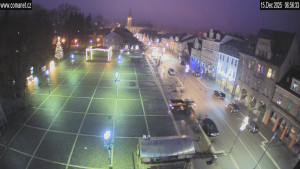 Město Vrchlabí - Náměstí T. G. Masaryka - 15.12.2025 v 07:15 Město Vrchlabí - Náměstí T. G. Masaryka - 15.12.2025 v 07:15