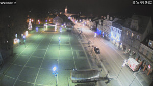 Město Vrchlabí - Náměstí T. G. Masaryka - 17.12.2025 v 06:15 Město Vrchlabí - Náměstí T. G. Masaryka - 17.12.2025 v 06:15