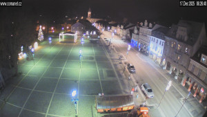 Město Vrchlabí - Náměstí T. G. Masaryka - 17.12.2025 v 06:45 Město Vrchlabí - Náměstí T. G. Masaryka - 17.12.2025 v 06:45