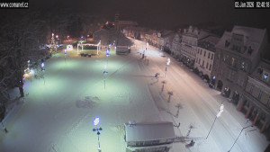 Město Vrchlabí - Náměstí T. G. Masaryka - 2.1.2026 v 03:00 Město Vrchlabí - Náměstí T. G. Masaryka - 2.1.2026 v 03:00