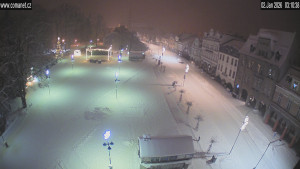 Město Vrchlabí - Náměstí T. G. Masaryka - 2.1.2026 v 03:30 Město Vrchlabí - Náměstí T. G. Masaryka - 2.1.2026 v 03:30