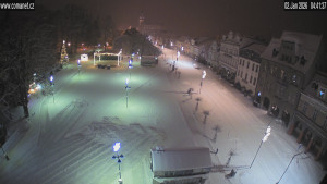 Město Vrchlabí - Náměstí T. G. Masaryka - 2.1.2026 v 05:00 Město Vrchlabí - Náměstí T. G. Masaryka - 2.1.2026 v 05:00