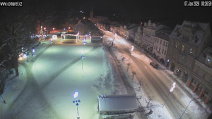 Město Vrchlabí - Náměstí T. G. Masaryka - 7.1.2026 v 00:45 Město Vrchlabí - Náměstí T. G. Masaryka - 7.1.2026 v 00:45