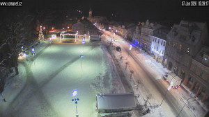 Město Vrchlabí - Náměstí T. G. Masaryka - 7.1.2026 v 06:00 Město Vrchlabí - Náměstí T. G. Masaryka - 7.1.2026 v 06:00