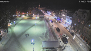 Město Vrchlabí - Náměstí T. G. Masaryka - 7.1.2026 v 17:45 Město Vrchlabí - Náměstí T. G. Masaryka - 7.1.2026 v 17:45