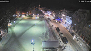 Město Vrchlabí - Náměstí T. G. Masaryka - 7.1.2026 v 18:45 Město Vrchlabí - Náměstí T. G. Masaryka - 7.1.2026 v 18:45