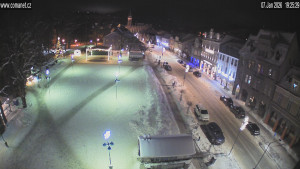Město Vrchlabí - Náměstí T. G. Masaryka - 7.1.2026 v 19:45 Město Vrchlabí - Náměstí T. G. Masaryka - 7.1.2026 v 19:45
