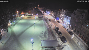 Město Vrchlabí - Náměstí T. G. Masaryka - 7.1.2026 v 21:15 Město Vrchlabí - Náměstí T. G. Masaryka - 7.1.2026 v 21:15