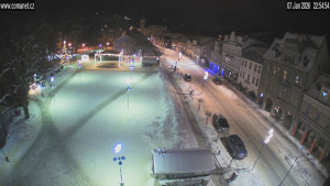 Město Vrchlabí - Náměstí T. G. Masaryka - 7.1.2026 v 23:15 Město Vrchlabí - Náměstí T. G. Masaryka - 7.1.2026 v 23:15
