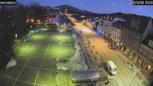 Město Vrchlabí - Náměstí T. G. Masaryka - 26.2.2026 v 06:15 Město Vrchlabí - Náměstí T. G. Masaryka - 26.2.2026 v 06:15