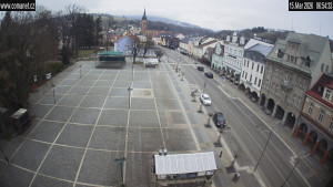 Město Vrchlabí - Náměstí T. G. Masaryka - 15.3.2026 v 07:15 Město Vrchlabí - Náměstí T. G. Masaryka - 15.3.2026 v 07:15