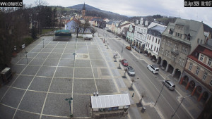 Město Vrchlabí - Náměstí T. G. Masaryka - 3.4.2026 v 08:31 Město Vrchlabí - Náměstí T. G. Masaryka - 3.4.2026 v 08:31