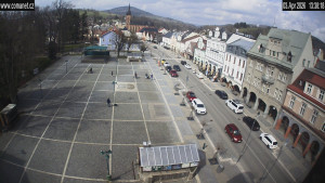 Město Vrchlabí - Náměstí T. G. Masaryka - 3.4.2026 v 14:01 Město Vrchlabí - Náměstí T. G. Masaryka - 3.4.2026 v 14:01