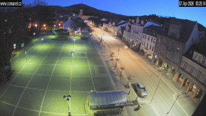 Město Vrchlabí - Náměstí T. G. Masaryka - 7.4.2026 v 05:45 Město Vrchlabí - Náměstí T. G. Masaryka - 7.4.2026 v 05:45